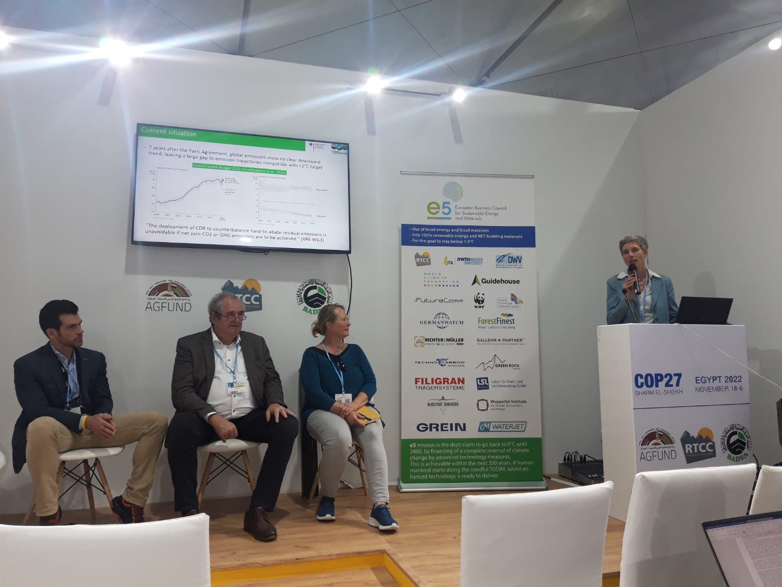 Side Event CDR -Challenges of Emerging Technologies at COP27