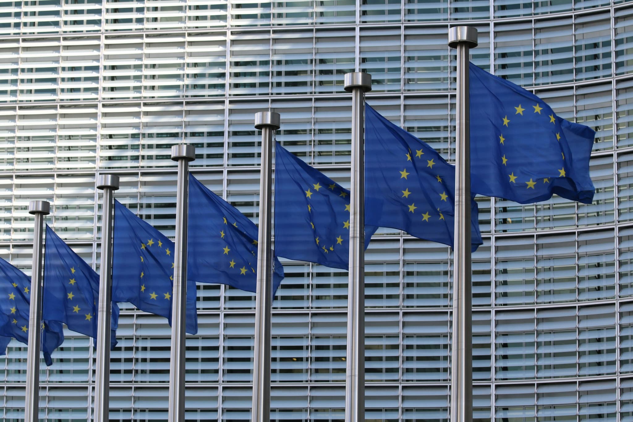 EU-Flaggen Quelle: Guillaume Perigois, unsplash